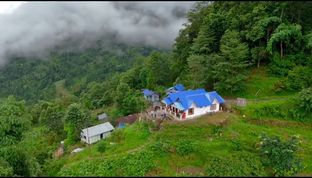 Skyline Retreat buildings in a green Lungchu hillside setting